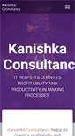 Mobile Screenshot of kanishkaconsultancy.com